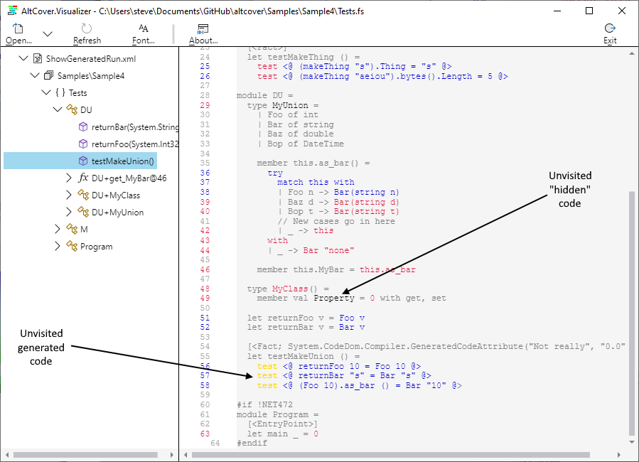 Annotated v6.6 - static and generated code